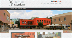 Desktop Screenshot of penzionamsterdam.eu
