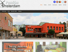 Tablet Screenshot of penzionamsterdam.eu